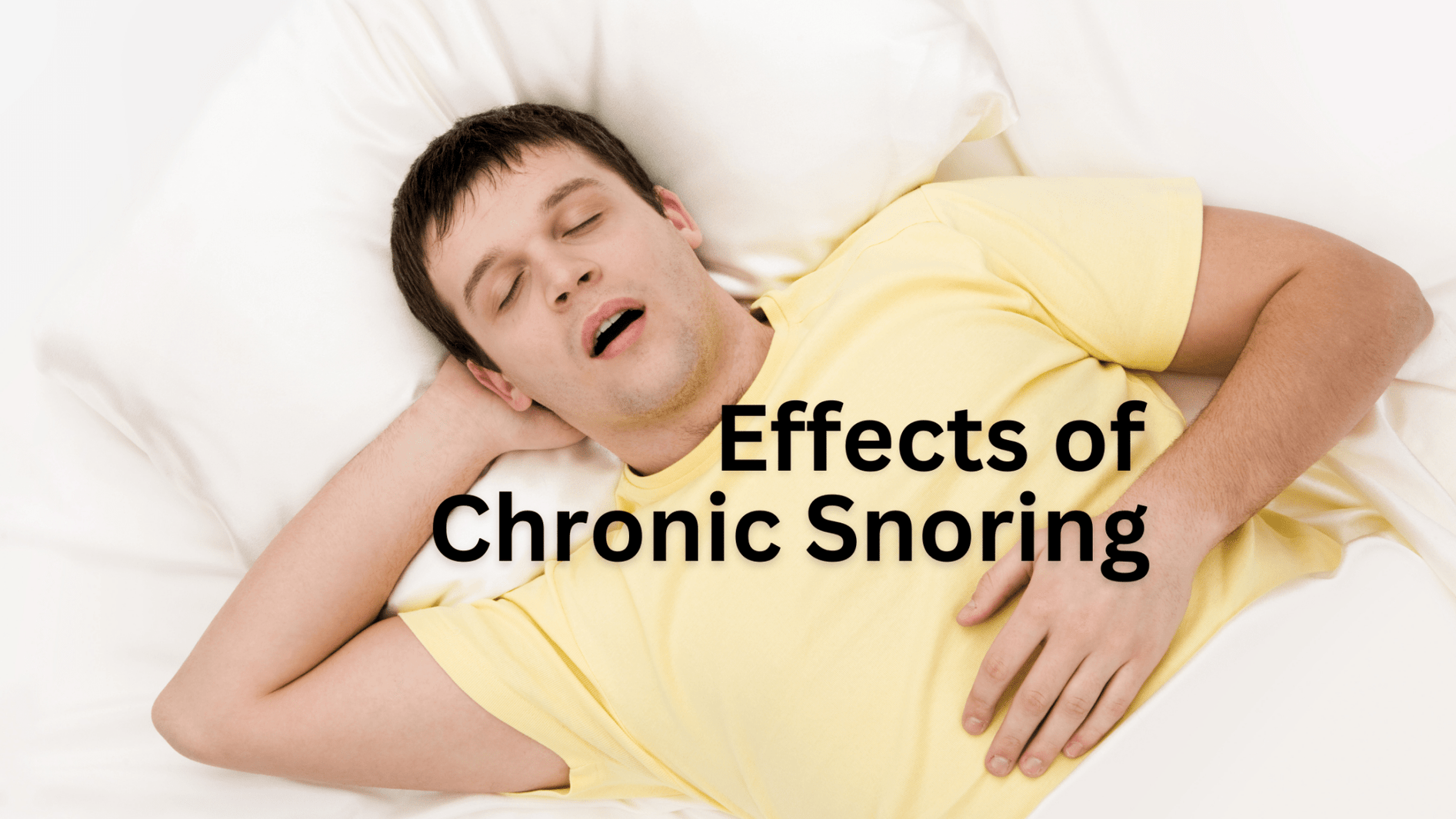 The Effects of Chronic Snoring on Deep, Refreshing Sleep - SleepSanity